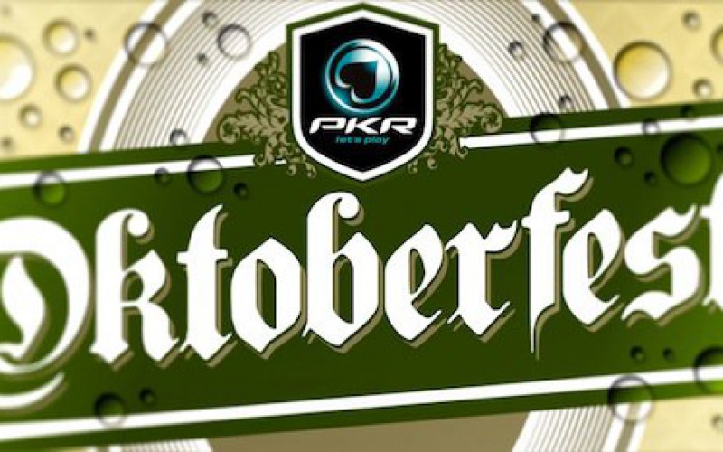 Октоберфест PKR начнётся с глотка виртуального пива!