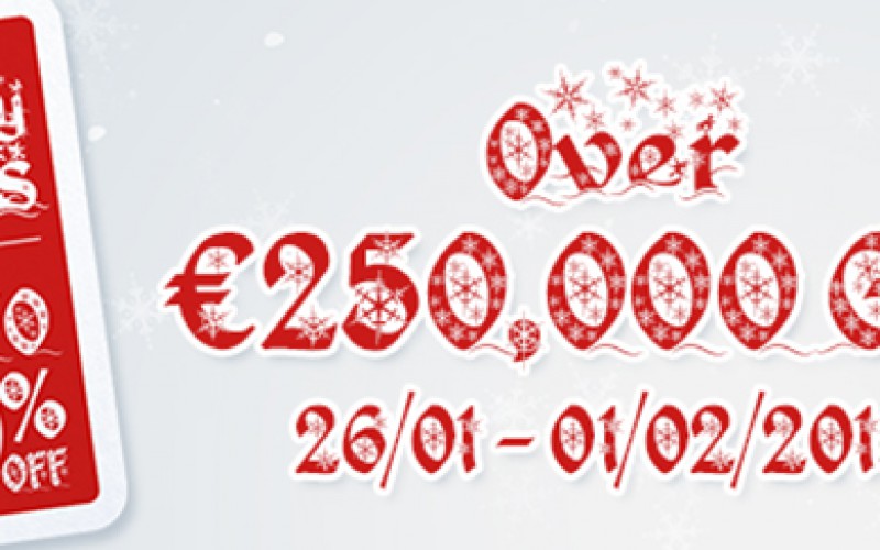 “Январская распродажа” от сети iPoker с гарантией €250 000